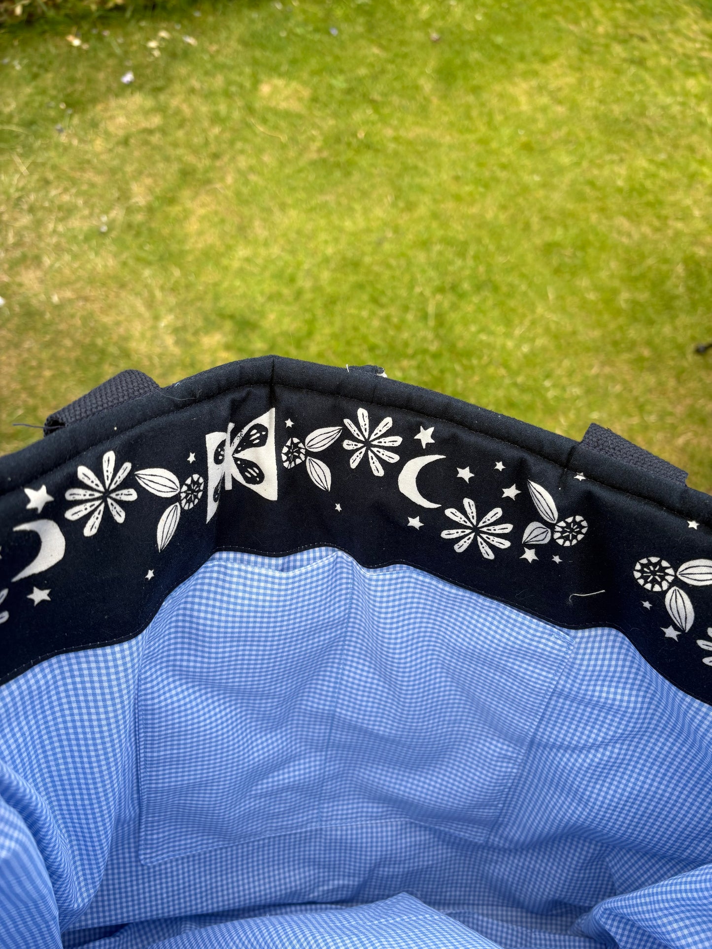 Tote: Navy Bandana