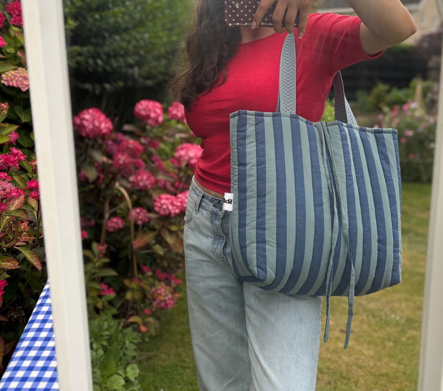 Tote: Denim Duotone