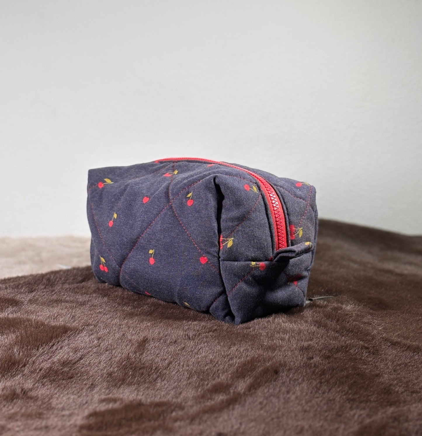 Cosmetic Bag: Jersey Cherries